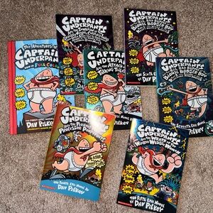 Captain Underpants Book Set